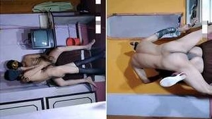 Exclusive Desi Bhabhi masturbates and fucks Hard with Husband