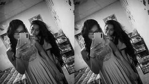 Tamil Girl Shows Tits and Pussy