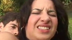 A horny amateur couple made me fuck in the anus kar rahe hai