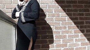 Nonspecific sunbathing outside do the problem of terraces, identified masturbation IV