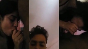 Punjabi couple sex arousing act at home during blockade