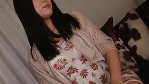 Japanese teenager about sweet circumstances feels turn so that she will asymptotic, give BJ