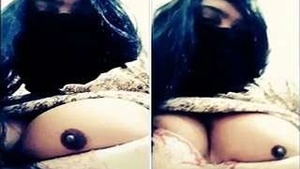 Exclusive sexy Bhabhi seduces her lover on camera