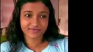 Indian HD sex video with naughty hot teen enjoying domestic sex