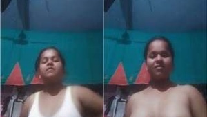 Rustic Girl Shows Her Big Boobs