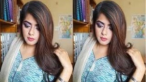 Horny Desi Girl Loves Sucking Her Tits