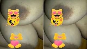 Wife Desi shows off her big tits