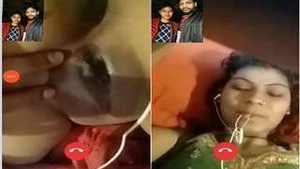Sexy Bhabhi Shows Tits And Pussy Video Call