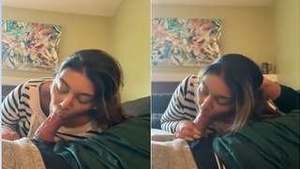 Hot Stare Girl NRI Blowjob