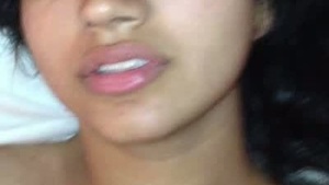 Hotel room sex with two horny office girls