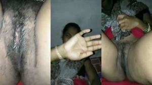 Video of Shy Dehati Bhabhi flaunting her pussy