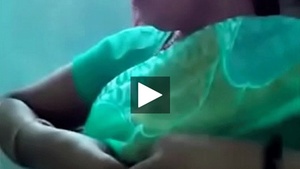 Aunties big tits are on display in desi office video