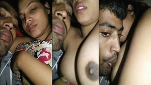 Perfect Teen Beauty Sucks on Her Breasts and Nipples