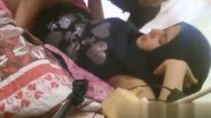 Desi girl in hijab gets pounded hard by her lover at home