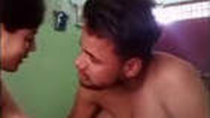 Indian Girls Intense Fucking Session with Her Boyfriend from the Top