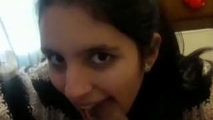 Extremely cute GF likes to fuck her innocent Boyfriend Cock