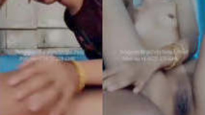 Sweety couple caught fucking showing