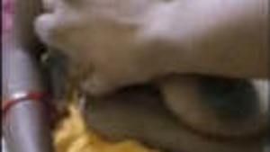 Wiggling the big boobs of maids in playful play