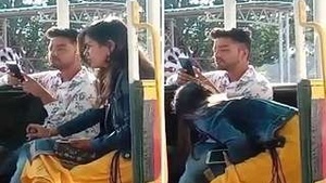 Desi Indian Girl Gives a Super Hot Blowjob in Public