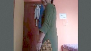 Assamese Bhabhi showing her ass and tits