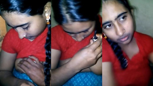 Cute desi girls pussy gets exposed in a hot video