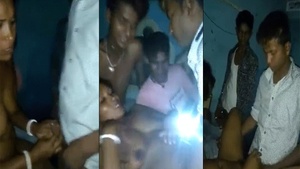 Bangla group video of roommates engaging in sexual activity with a prostitute