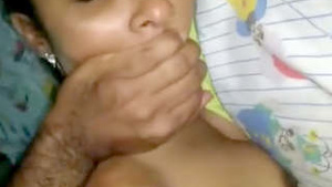 Painful and sexy college sex with a young and horny girlfriend