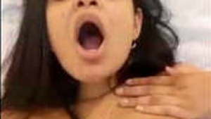 Sexy snowglobe gets off with toys in dirty video