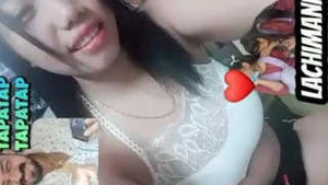 Tripura Gf showing her tits