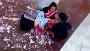 Mature horny lady outdoor pussy licked and fingered by lover moaning