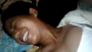 Shy Assamese Girl Gets Her Lovers Attention in Public