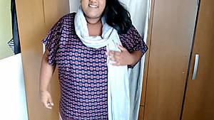 Desi Auntys Fat Striptease in HD