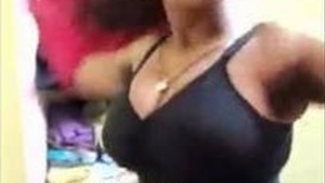 Milky tits and hairy wet pussy and ass fucked