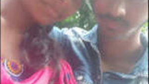 Desi couples steamy outdoor romp