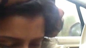 Mallu Young Couple In Car