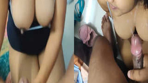 Exclusive Video of Desi Bhabhi Masturbating and Cumming on Her Tits