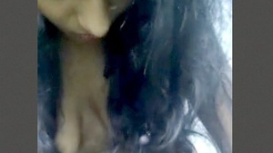 Beautiful and horny girl masturbating