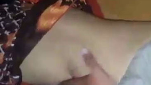 Desi office girl with big tits pleasures herself by fingering and pressing her breasts