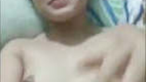 Desi girl pleasures her boss with her fingers and licks her pussy