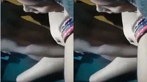 Desi bhabhi Odia Bhabhi gets pounded in the village