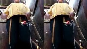 Part 2: Desi Hillbilly Girl Strips and Reveals Her Boobs and Pussy for Money