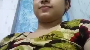 Showing melons from the bathroom