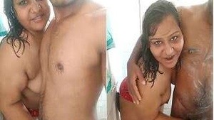 Desi Couples Bathroom Encounter: A Hot Delight