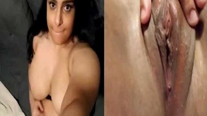 Desi MILF flaunts her big natural tits and pussy in this steamy video