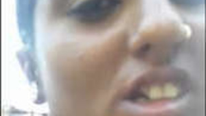 Desi bhabi gets her face covered in cum after outdoor sex