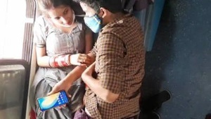 Desi Village Lover romance on the train
