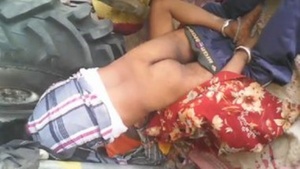 Desi couple fucking near truck old