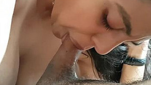 Indian beauty bhabhi sucking her husband swallowing fuck