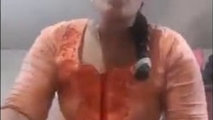 Dissatisfied Married Bhabi Showing Her Milky Breasts To Her Husband
