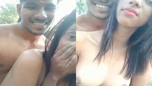Desi Couples Romantic Encounter Outdoors - Part 1